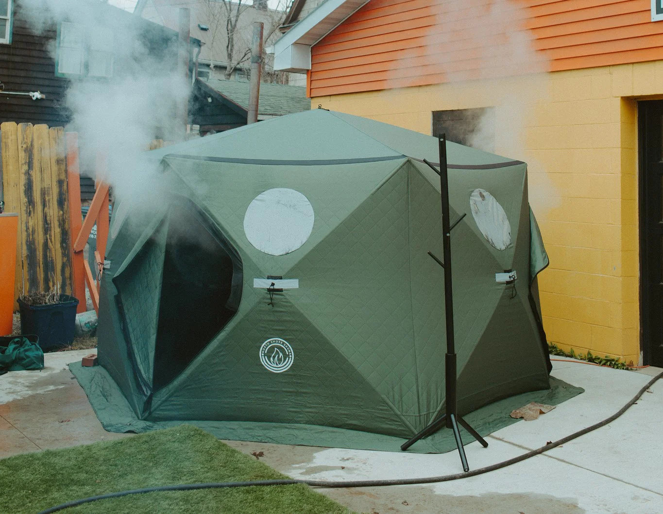 Dome Sauna Tent from North Shore Sauna